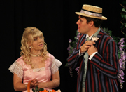 Jess and Shane as Cecily and Earnest