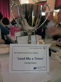 Concept Players win big for Lend Me A Tenor